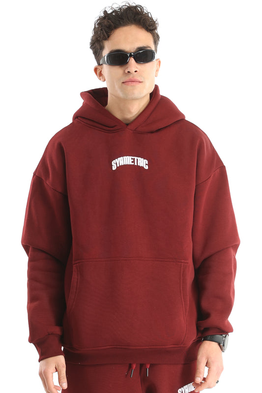Structure 1.0 burgundy Hoodie
